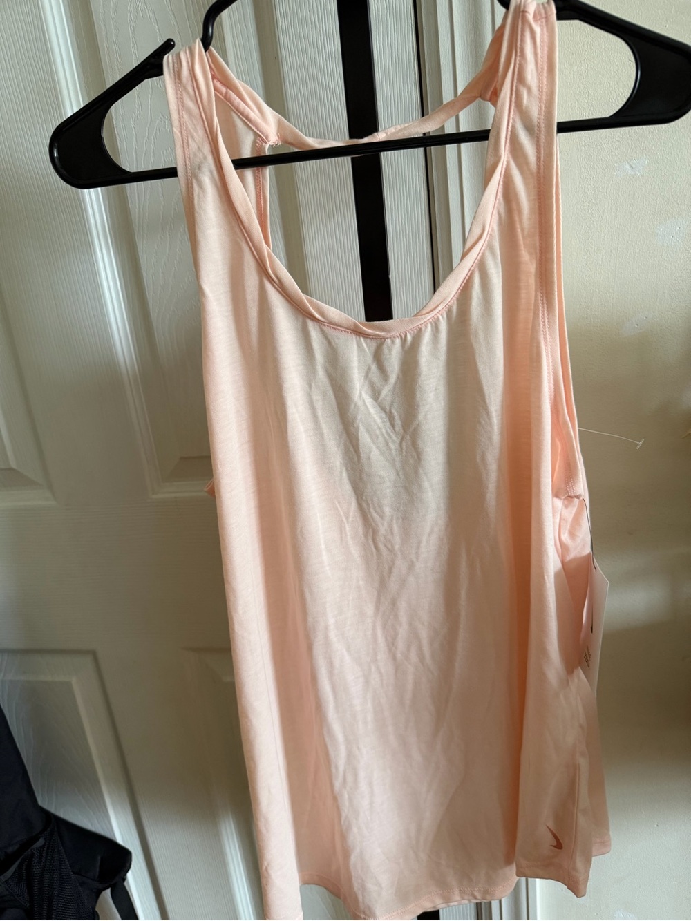 Nike Yoga Light Peach Racerback Tank Top